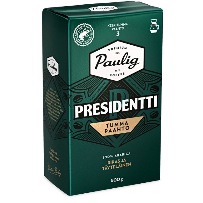 Кофе заварной Presidentti Tumma (кофеварка) 500 гр