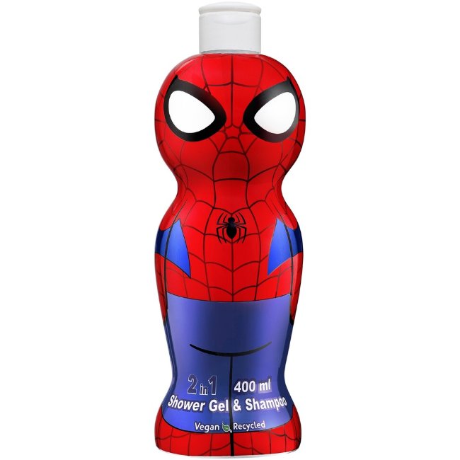 Гель для душа и шампунь Spider-Man 2 в 1 400 мл Гель для душа и шампунь Spider-Man 2 в 1 400 мл