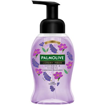 Жидкое пенное мыло Palmolive Luxury Foam с ароматом лаванды и фиалок 250 мл