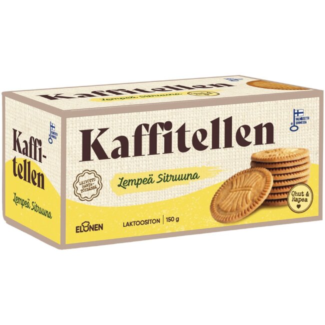 Печенье Kaffitellen мягкое лимонное 150 гр