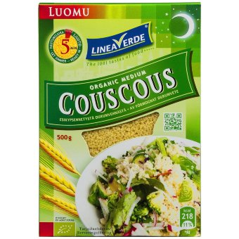Средний кускус из твердых сортов пшеницы Linea Verde люкс 500 гр Средний кускус из твердых сортов пшеницы Linea Verde люкс 500 гр