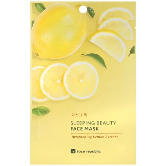 Тканевая маска для лица Face Republic Brightening Lemon 23 мл Тканевая маска для лица Face Republic Brightening Lemon 23 мл