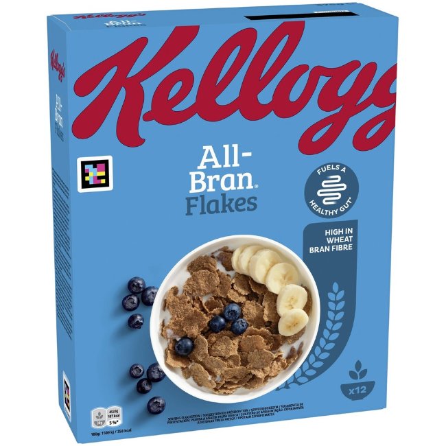 Злаковые хлопья Kellogg's All-Bran 375 гр Злаковые хлопья Kellogg's All-Bran 375 гр