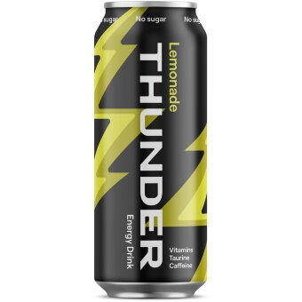 Энергетический напиток Thunder Energy No Sugar Лимонад 500 мл Энергетический напиток Thunder Energy No Sugar Лимонад 500 мл