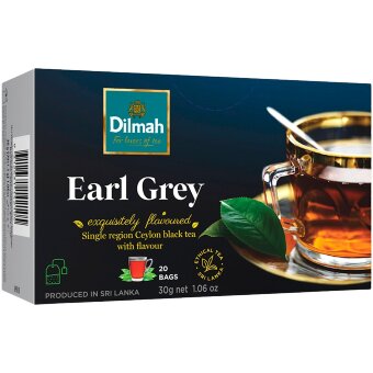 Чай Dilmah Earl Grey (уп 20 шт) 30 гр