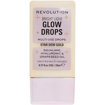 Подсвечивающие капли для макияжа Makeup Revolution Bright Light 23 мл Golden Star Dew