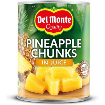 Ананас в собственном соку - кусочки Del Monte, 560 г Ананас в собственном соку - кусочки Del Monte, 560 г