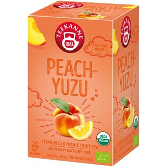 Фруктовый чай Teekanne Peach Yuzu (уп 18 шт) 40,5 гр
