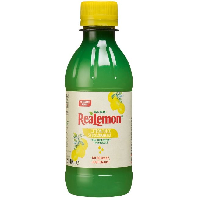 Сок лимона 100% Realemon 250 мл