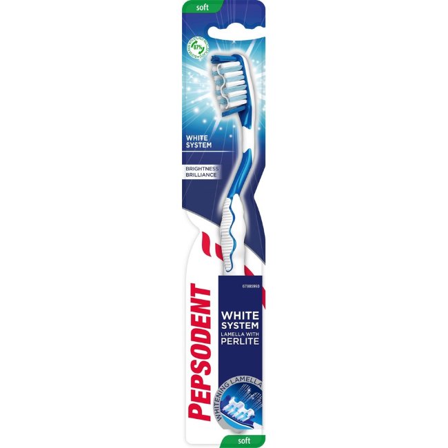 Зубная щетка (мягкая) Pepsodent White System 1 шт
