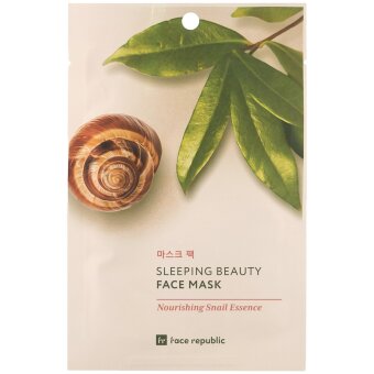 Тканевая маска для лица Face Republic Nourishing Snail Essence 23 мл Тканевая маска для лица Face Republic Nourishing Snail Essence 23 мл