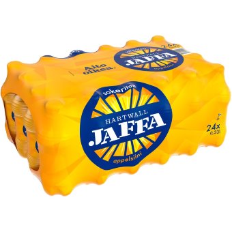 Безсахарный газированный напиток Hartwall Jaffa Appelsiini 0,33 л (уп 24 шт)