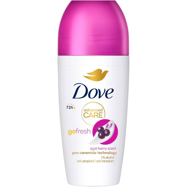 Антиперспирант-дезодорант Dove 72h Advanced Care Acai & Water Lily роликовый 50 мл