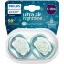 Соска Philips Avent Ultra Air Night 6-18 мес, (уп 2 шт)