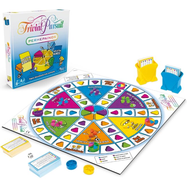 Настольная игра Hasbro Trivial Pursuit семейное издание Настольная игра Hasbro Trivial Pursuit семейное издание