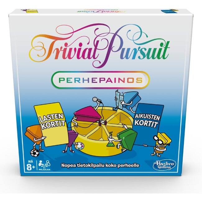 Настольная игра Hasbro Trivial Pursuit семейное издание Настольная игра Hasbro Trivial Pursuit семейное издание