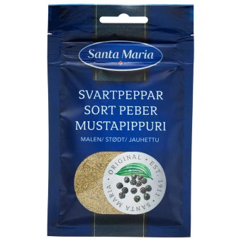 Перец черный молотый Santa Maria 20 гр Перец черный молотый Santa Maria 20 гр