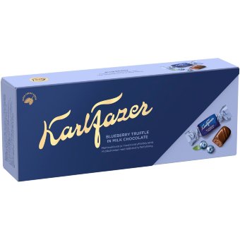 Шоколадные конфеты Черничный трюфель Fazer Blueberry Truffle 250 гр Шоколадные конфеты Черничный трюфель Fazer Blueberry Truffle 250 гр