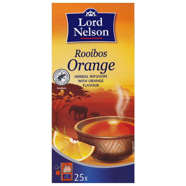 Чай Lord Nelson (ройбуш с апельсином) 25 шт