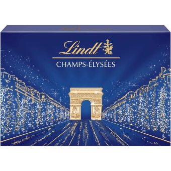 Набор изысканных конфет из молочного, темного и белого шоколада Lindt "Елисейские поля" 182 гр