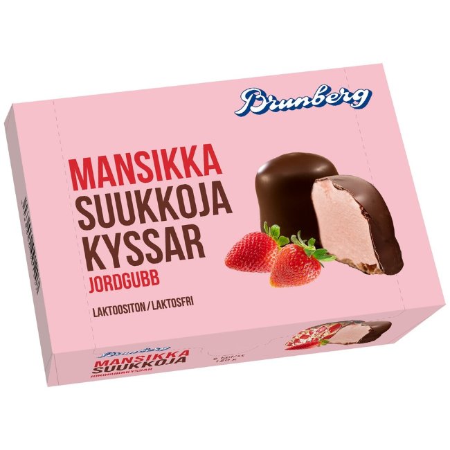 Суфле Brunberg (клубника) 6 шт