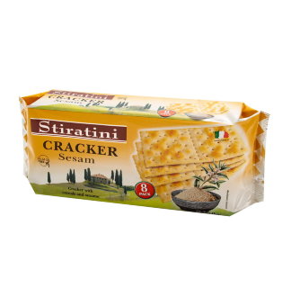 Крекеры с кунжутом, Stiratini Cracker Sesam, 250 гр