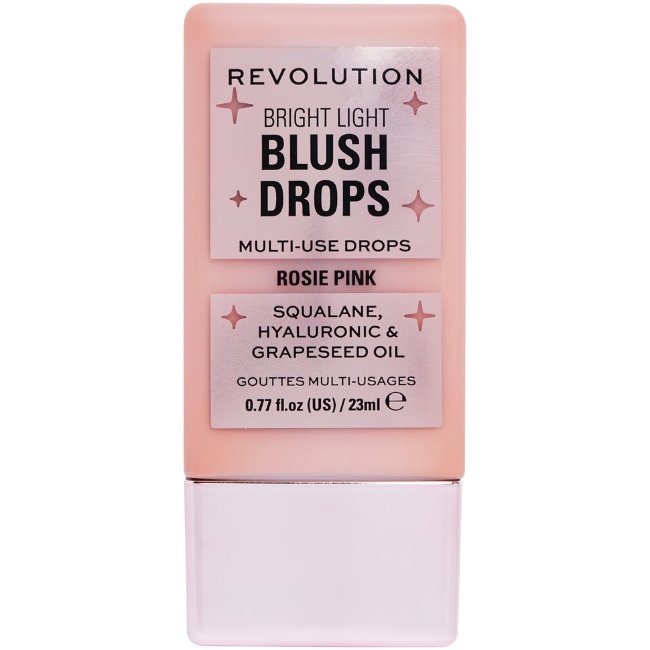 Капли румян Makeup Revolution Bright Light 23 мл Pink Rosie