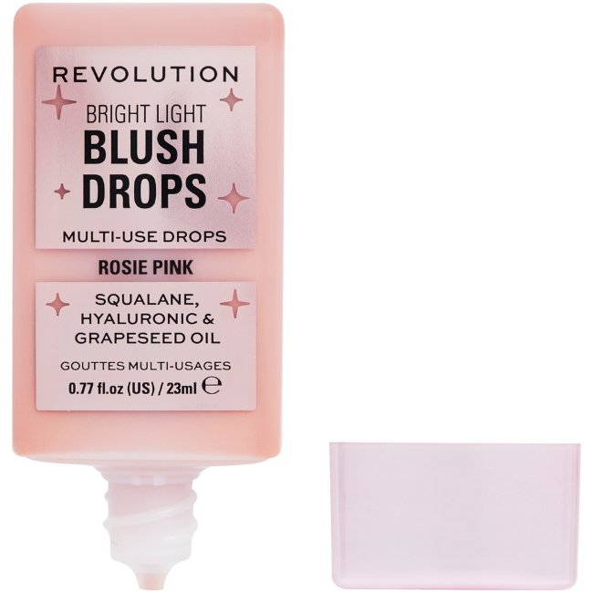 Капли румян Makeup Revolution Bright Light 23 мл Pink Rosie