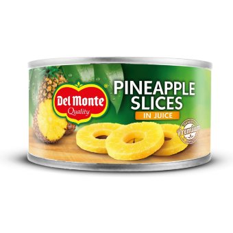 Ананас (кольца в соке) Del Monte 220 г