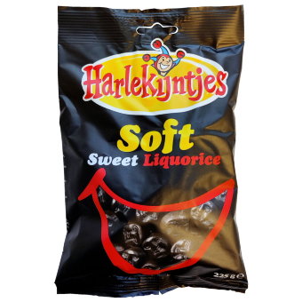 Желейные конфеты с лакрицей Festivaldi Sweet Soft 225 гр