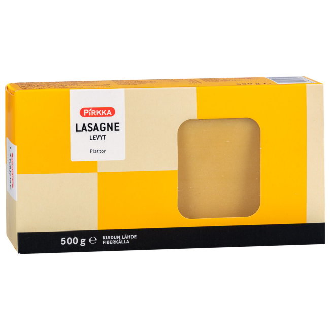 Листы для лазаньи Pirkka 500 гр