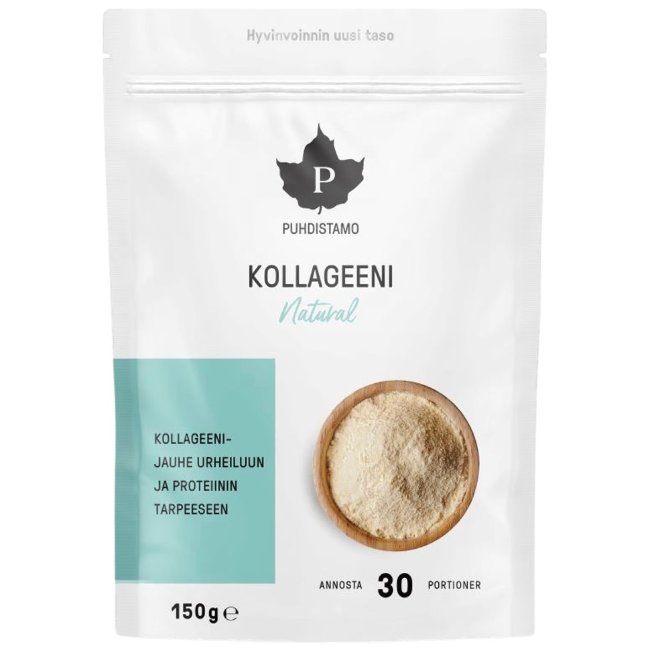 Натуральный коллаген Kollageeni Natural Puhdistamo порошок 150 гр