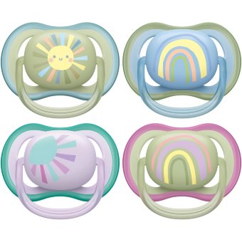 Соска Philips Avent Ultra Air 0-6 мес. (уп 2 шт)