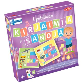 Настольная игра Tactic Учимся буквам и словам