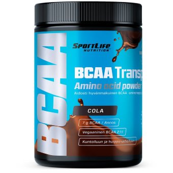 Аминокислотный порошок кола BCAA SportLife 300 г Аминокислотный порошок кола BCAA SportLife 300 г