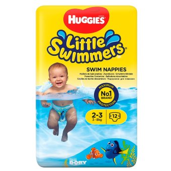 Подгузники-трусики для плавания Huggies Little Swimmer 2-3 (3-8 кг) 12 шт.