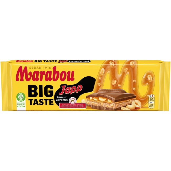 Молочный шоколад Marabou Japp 276 гр
