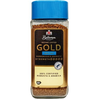 Кофе растворимый Bellarom Gold 100 гр (без кофеина) ст/банка Кофе растворимый Bellarom Gold 100 гр (без кофеина) ст/банка