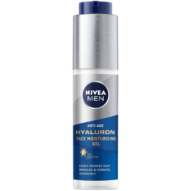 Увлажняющий гель для лица NIVEA MEN Anti-Age с гиалуроновой кислотой 50 мл