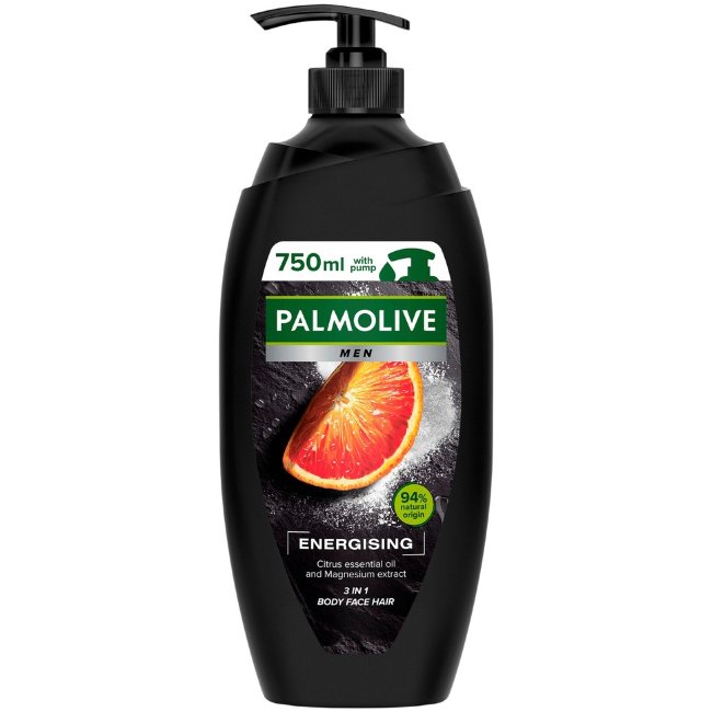 Гель для душа 3-в-1 Palmolive Men Energising 750 мл