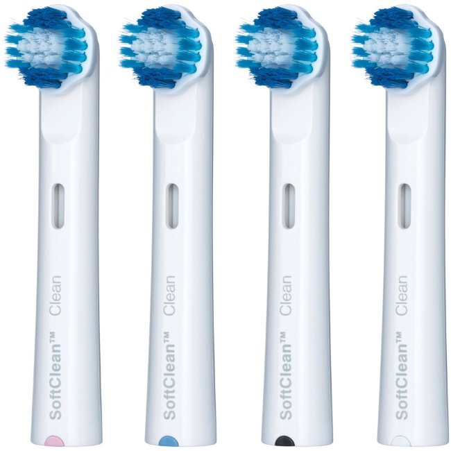 Сменные насадки для зубной щетки Jordan Smile Clean TBR-4C