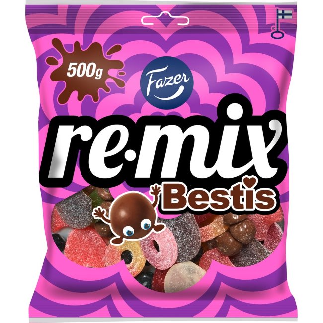 Микс конфет Fazer Remix Bestis 500 гр
