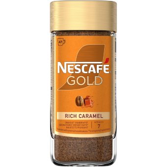 Растворимый кофе Nescafé Gold Caramel с карамельным вкусом 95 гр