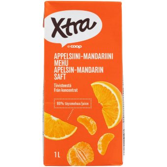 Апельсиново-мандариновый сок Xtra 1 л