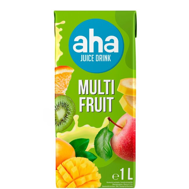 Мультифруктовый напиток AHA 1 л
