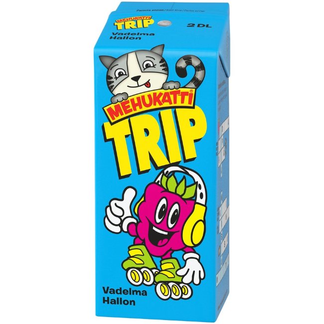 Ягодный напиток с малиным соком Mehukatti Trip 2 дл
