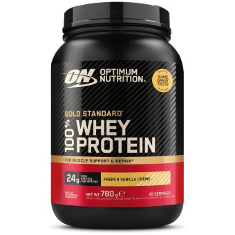Протеиновый порошок Optimum Nutrition GOLD STANDARD 100% WHEY французская ваниль