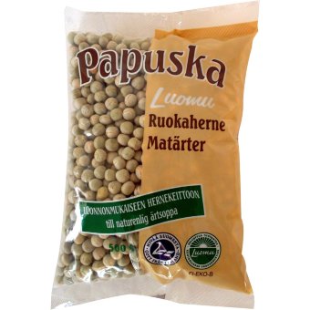 Органический горох Papuska 500 гр