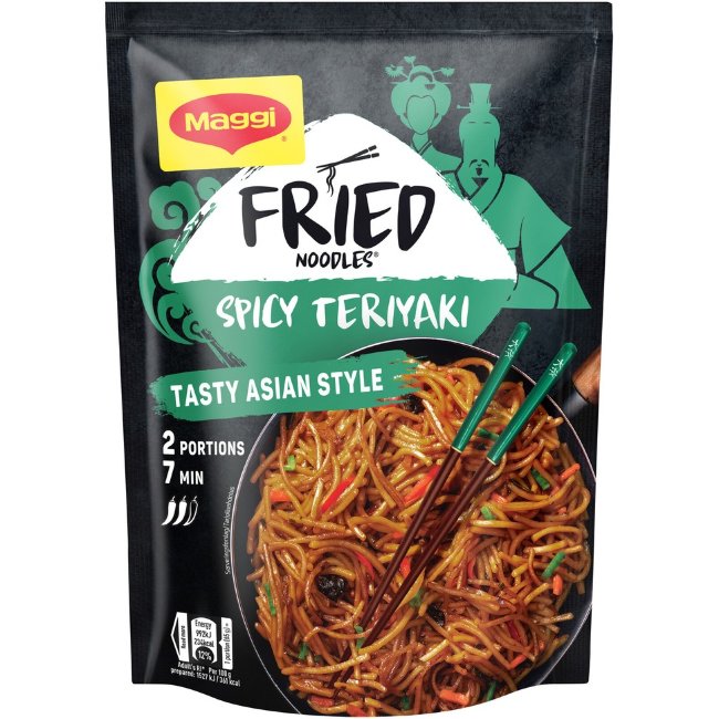 Жареная лапша Maggi 130 гр острый терияки