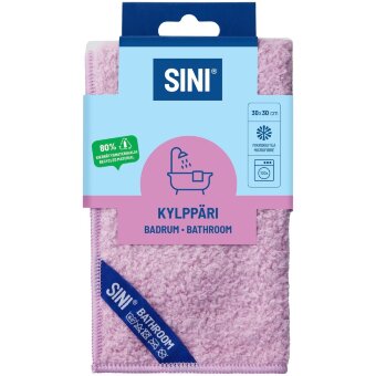 Микрофибровая салфетка для ванной SINI 30 x 30 см